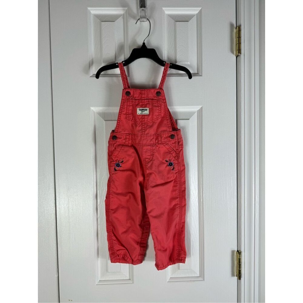 Oshkosh Girls Overalls Size 18m